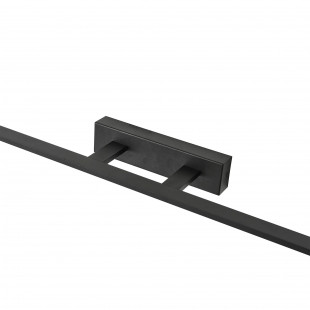 Kinkiet Łazienkowy LED Yaskr | Czarny Mat | 96cm