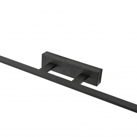 Kinkiet Łazienkowy LED Yaskr | Czarny Mat | 96cm
