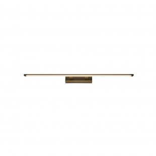 Kinkiet Łazienkowy LED Yaskr | Czarny Mat | 96cm