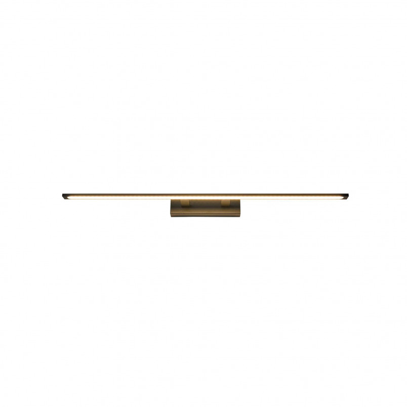 Kinkiet Łazienkowy LED Yaskr | Czarny Mat | 96cm