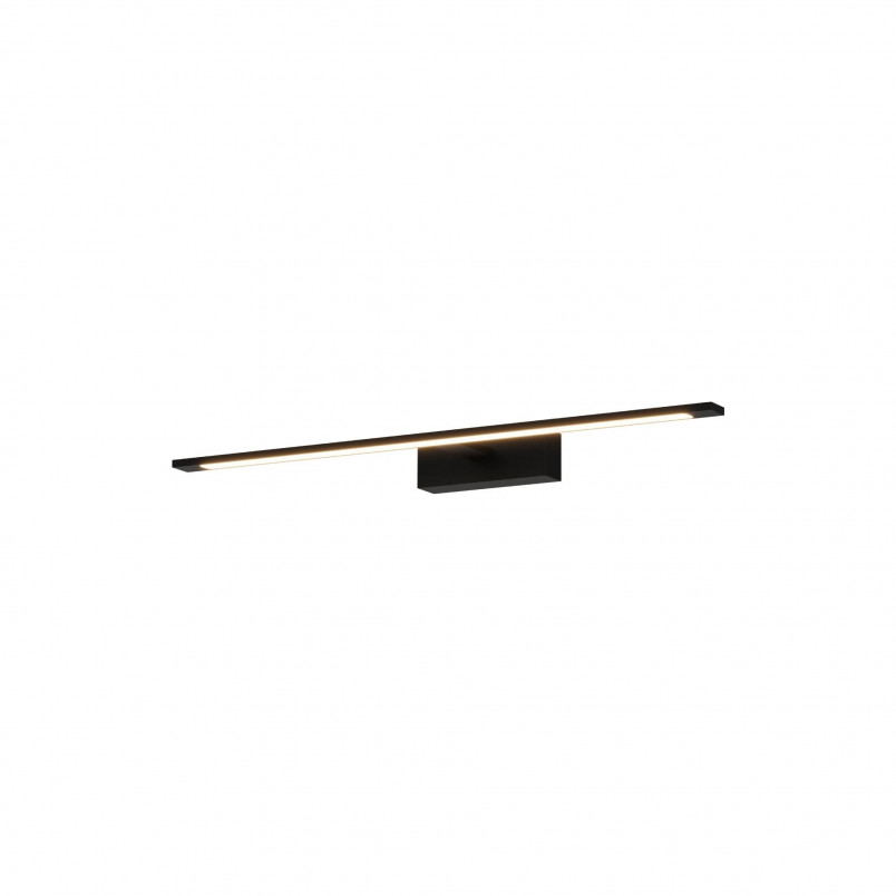 Kinkiet łazienkowy LED Yaskr - czarny mat, 62cm | Elgidia