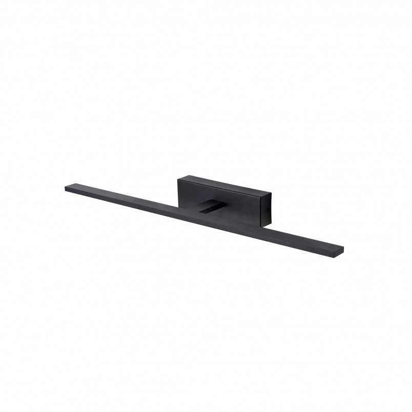Kinkiet łazienkowy LED Yaskr - czarny mat, 62cm | Elgidia