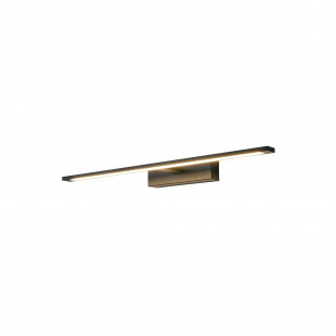 Kinkiet łazienkowy LED Yaskr - czarny mat, 62cm | Elgidia