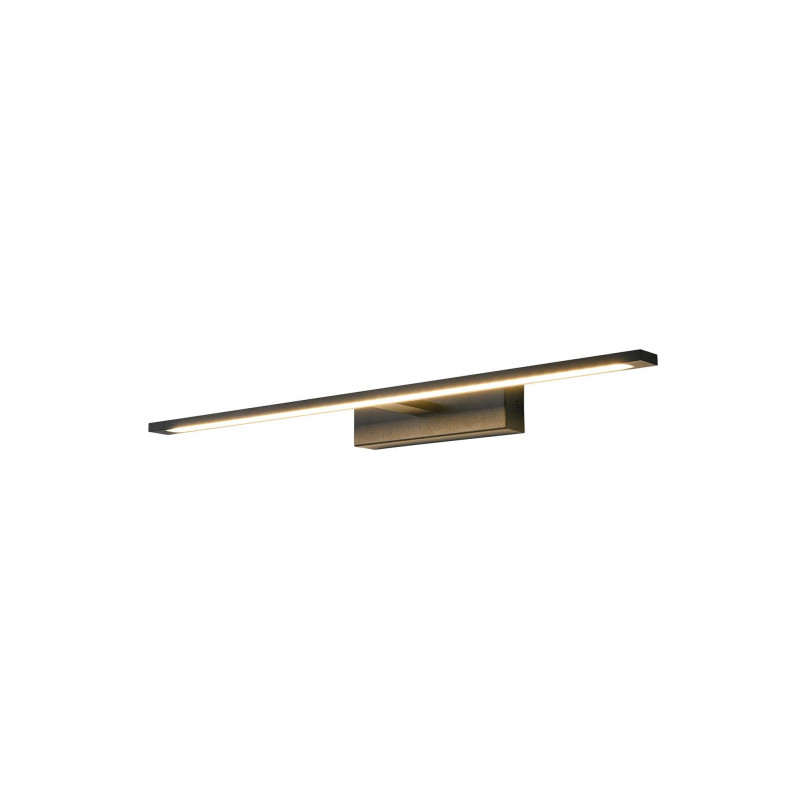 Kinkiet łazienkowy LED Yaskr - czarny mat, 62cm | Elgidia
