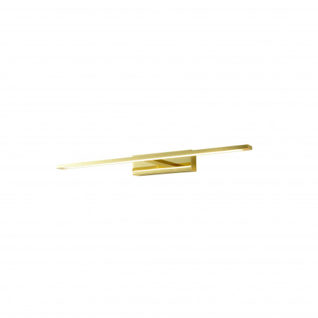 Kinkiet Łazienkowy Yaskr Złoty LED | Elgidia 62cm