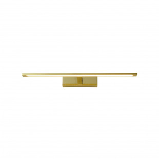 Kinkiet Łazienkowy Yaskr Złoty LED | Elgidia 62cm