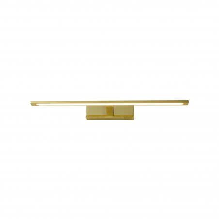 Kinkiet Łazienkowy Yaskr Złoty LED | Elgidia 62cm