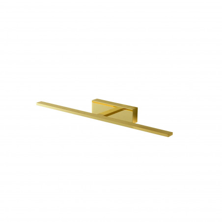 Kinkiet Łazienkowy Yaskr Złoty LED | Elgidia 62cm