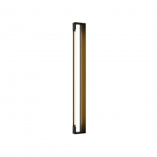 Kinkiet LED do łazni Yaskr Flexia | Czarny mat, 90cm