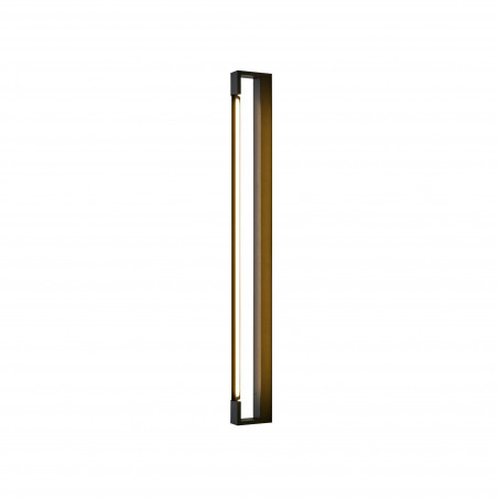 Kinkiet LED do łazni Yaskr Flexia | Czarny mat, 90cm
