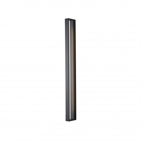 Kinkiet LED do łazni Yaskr Flexia | Czarny mat, 90cm