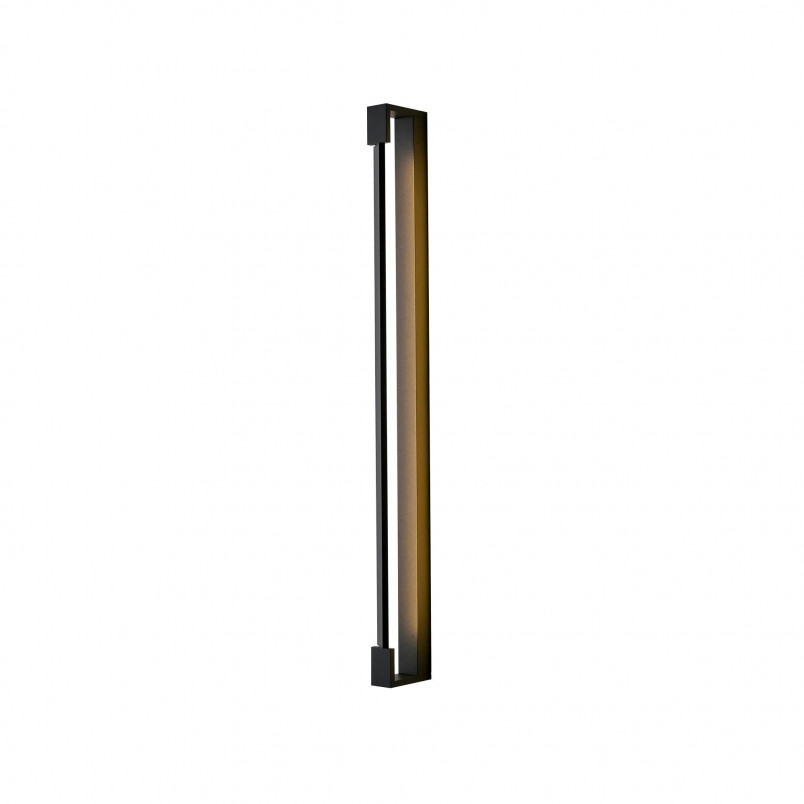 Kinkiet LED do łazni Yaskr Flexia | Czarny mat, 90cm