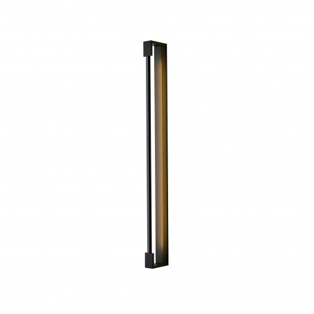 Kinkiet LED do łazni Yaskr Flexia | Czarny mat, 90cm