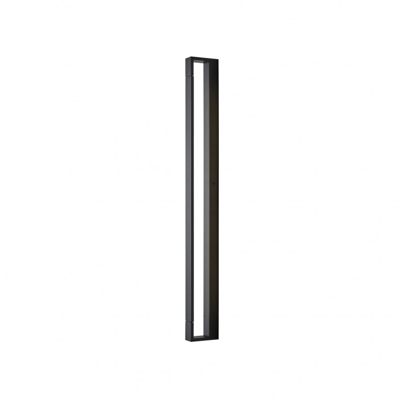 Kinkiet LED do łazni Yaskr Flexia | Czarny mat, 90cm