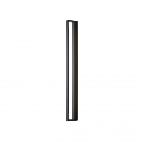 Kinkiet LED do łazni Yaskr Flexia | Czarny mat, 90cm