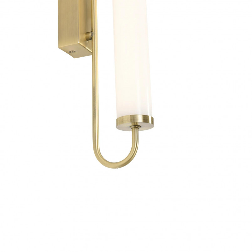 Kinkiet łazienkowy LED Olendria - Złoty Mosiądz Yaskr | 54cm