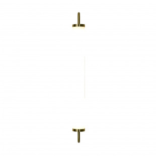 Kinkiet łazienkowy LED Olendria - Złoty Mosiądz Yaskr | 54cm