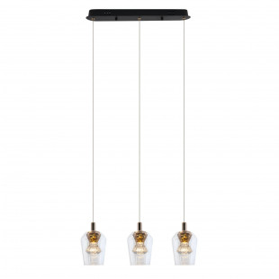 Lampa Wisząca Glamour Tasa LED Yaskr | Różowe Złoto