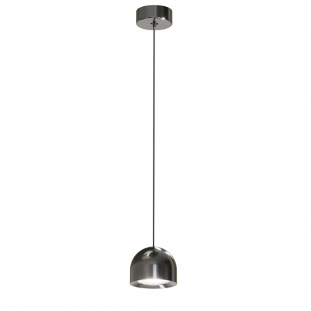 Lampa wisząca Saila LED czarna chrom Yaskr - Nowoczesny design