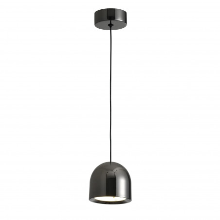 Lampa wisząca Saila LED czarna chrom Yaskr - Nowoczesny design