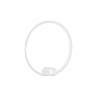 Kinkiet Ringa LED biały Yaskr | Nowoczesny design, idealny do łazni
