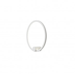 Kinkiet Ringa LED biały Yaskr | Nowoczesny design, idealny do łazni