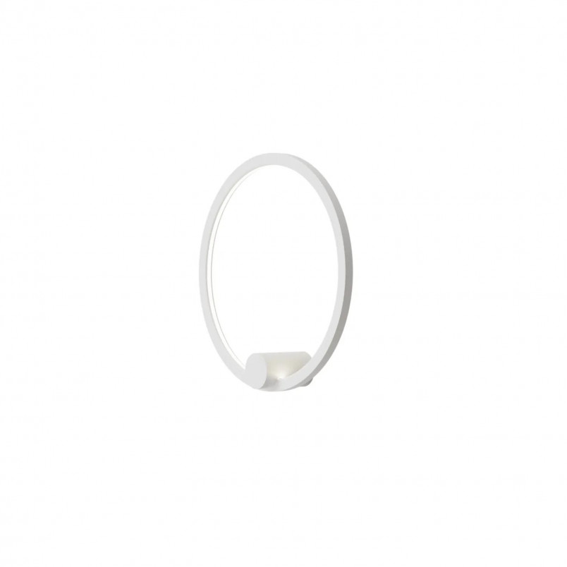Kinkiet Ringa LED biały Yaskr | Nowoczesny design, idealny do łazni