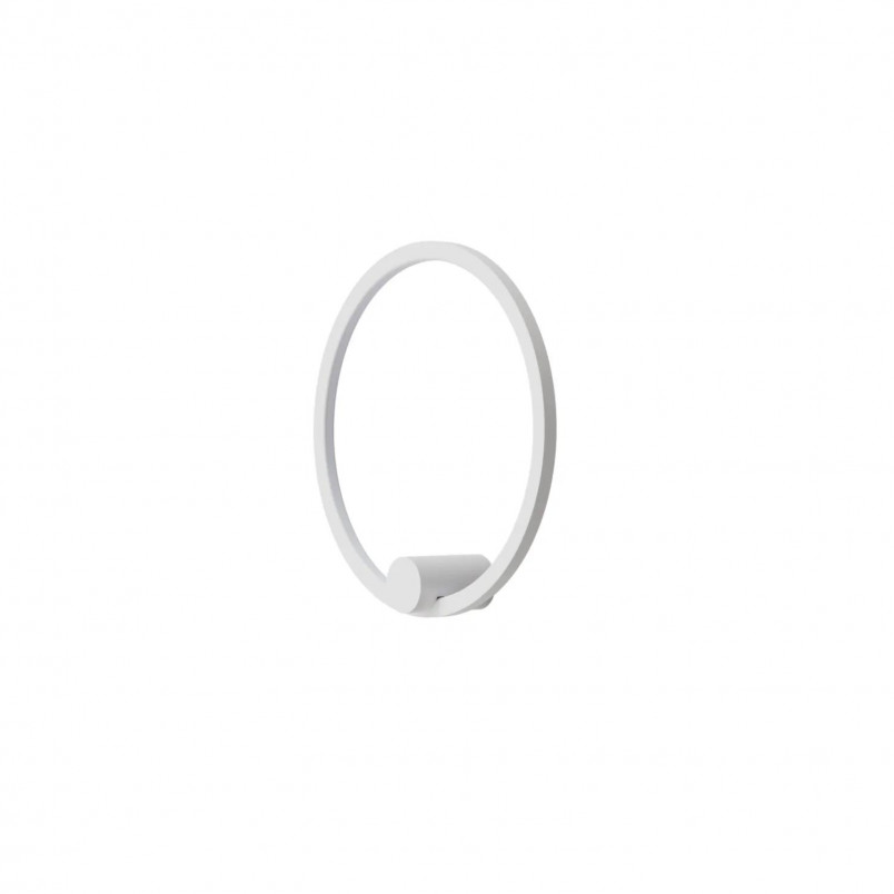 Kinkiet Ringa LED biały Yaskr | Nowoczesny design, idealny do łazni