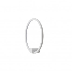 Kinkiet Ringa LED biały Yaskr | Nowoczesny design, idealny do łazni