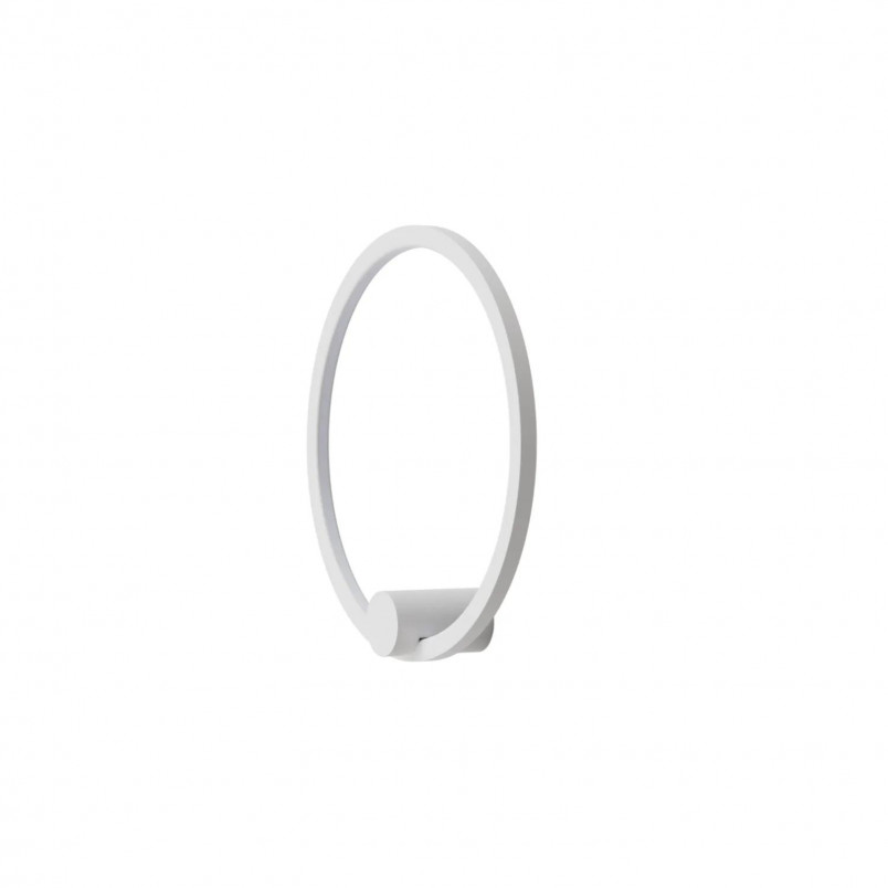 Kinkiet Ringa LED biały Yaskr | Nowoczesny design, idealny do łazni