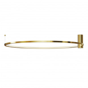 Plafon LED Ringa 90cm Złoty Yaskr - Nowoczesne Oświetlenie