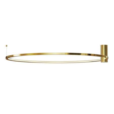 Plafon LED Ringa 90cm Złoty Yaskr - Nowoczesne Oświetlenie