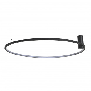 Plafon LED Ringa 90cm Czarny | Yaskr - Nowoczesne Oświetlenie