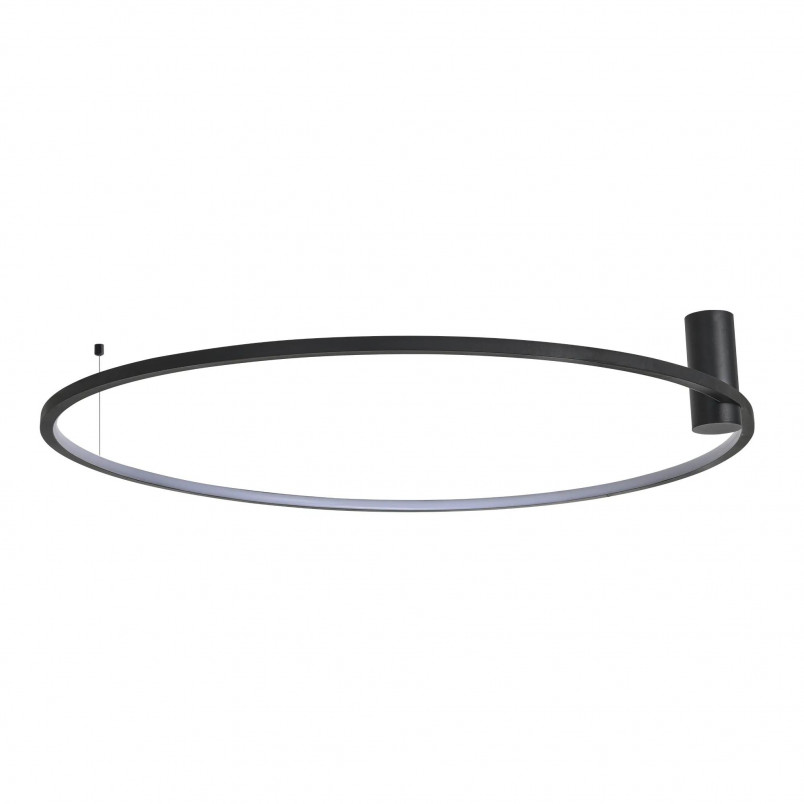 Plafon LED Ringa 90cm Czarny | Yaskr - Nowoczesne Oświetlenie