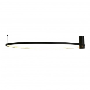 Plafon LED Ringa 90cm Czarny | Yaskr - Nowoczesne Oświetlenie