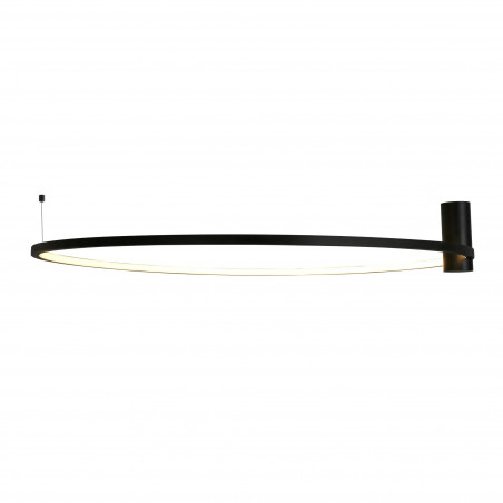 Plafon LED Ringa 90cm Czarny | Yaskr - Nowoczesne Oświetlenie