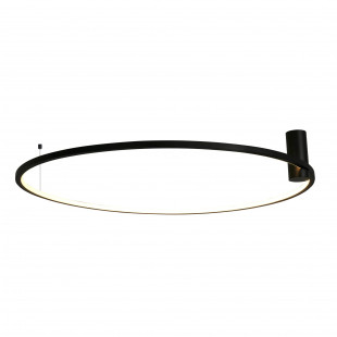 Plafon LED Ringa 90cm Czarny | Yaskr - Nowoczesne Oświetlenie