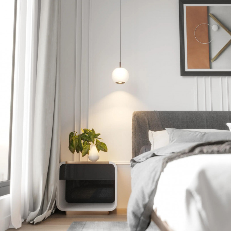 Lampa wisząca Yaskr Iliso LED - nowoczesny design | Sklep z lampami