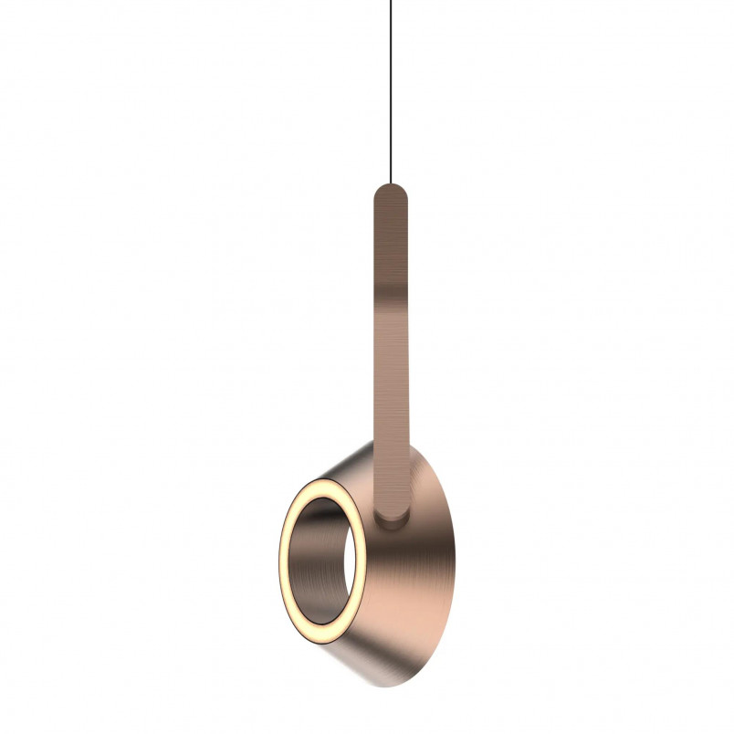 Lampa wisząca LED Garta - różowe złoto Yaskr | Nowoczesny design