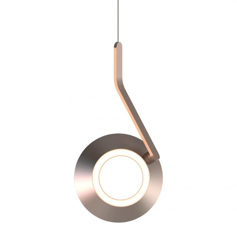 Lampa wisząca LED Garta - różowe złoto Yaskr | Nowoczesny design