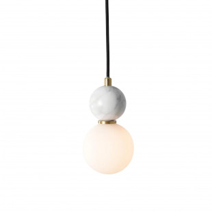 Lampa wisząca kula marmur Bilo 10cm - Yaskr | Elegancki Design