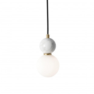 Lampa wisząca kula marmur Bilo 10cm - Yaskr | Elegancki Design