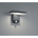 Kinkiet solarny Trio Esquel LED - Czujnik ruchu, antracyt