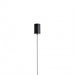 Lampa wisząca Suza LED czarna - Nowoczesny design Yaskr