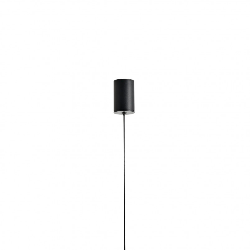 Lampa wisząca Suza LED czarna - Nowoczesny design Yaskr
