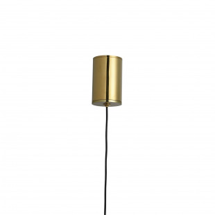 Lampa wisząca Yaskr Nata LED złota - Elegancja w łazience