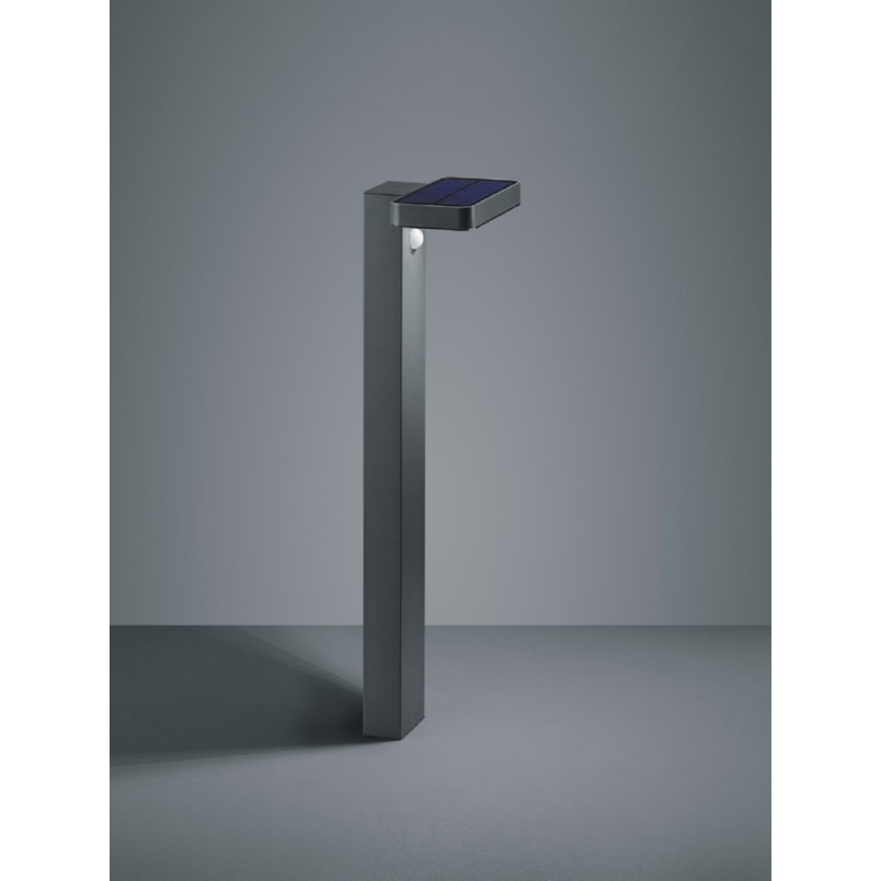 Słupek ogrodowy solarny Trio Esquel | LED, czujnik ruchu