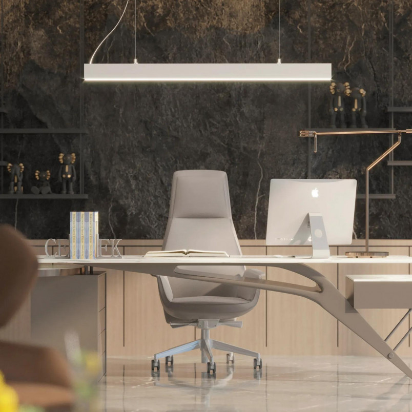 Lampa wisząca LED Yaskr Sigi - nowoczesny design, 120cm
