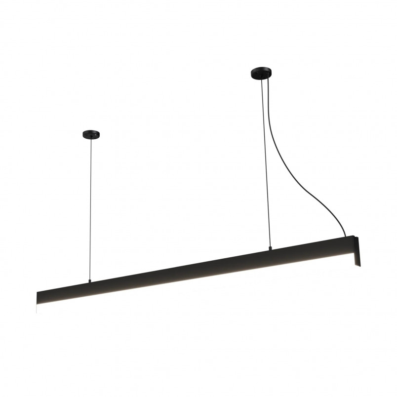 Lampa wisząca LED Sigi czarna Yaskr | Nowoczesny design