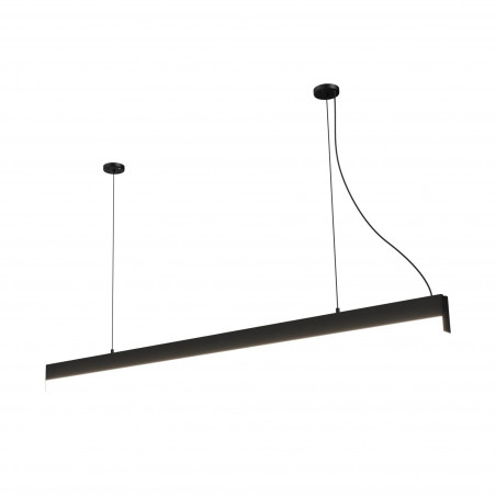 Lampa wisząca LED Sigi czarna Yaskr | Nowoczesny design